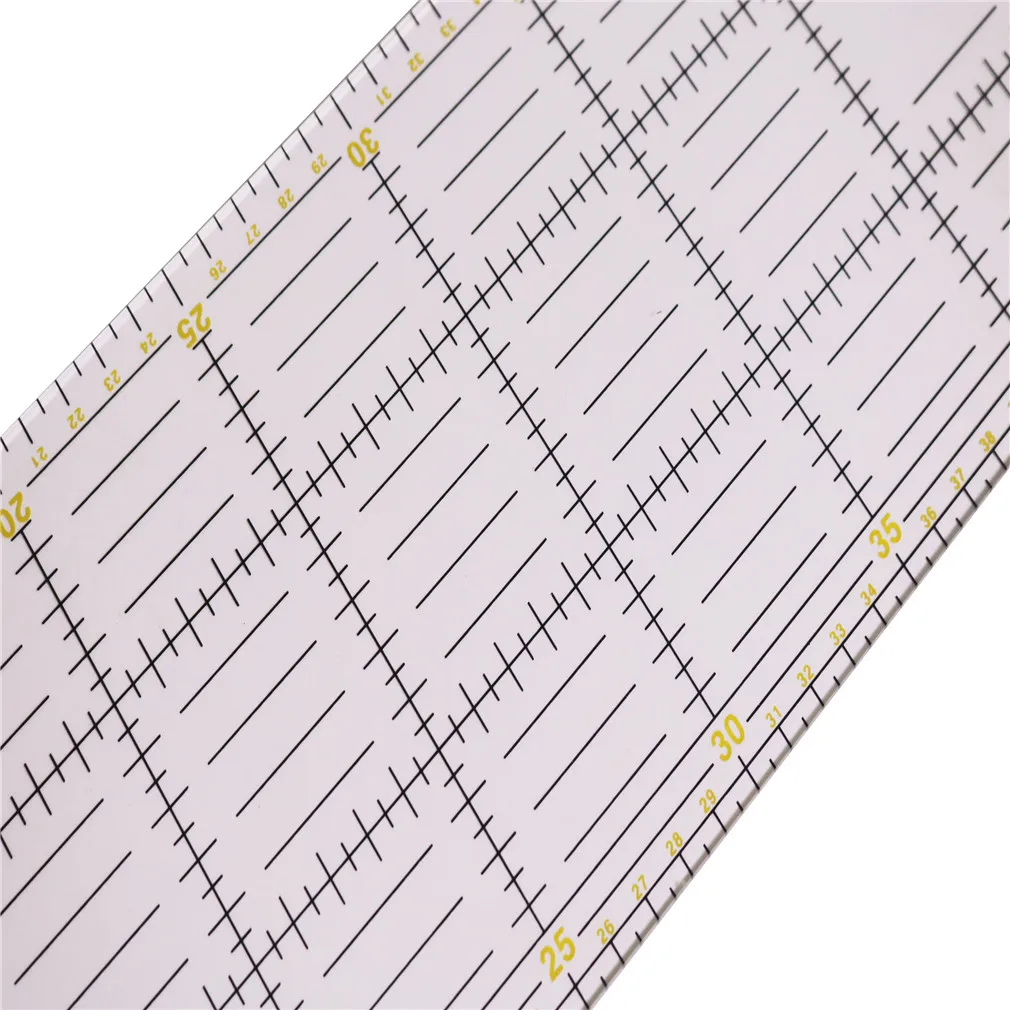 1 Pcs 60x15x0.3cm Measuring Ruler Tailor Cutting Patchwork Ruler Student Diy Hand Footage International General