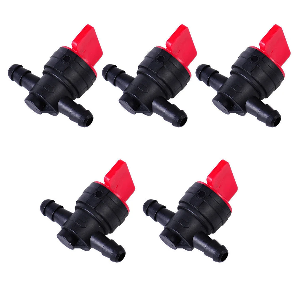 5Pcs InLine Straight Fuel Gas Small Engine Valve Tools Cut-Off/Shut-Off 1/4\