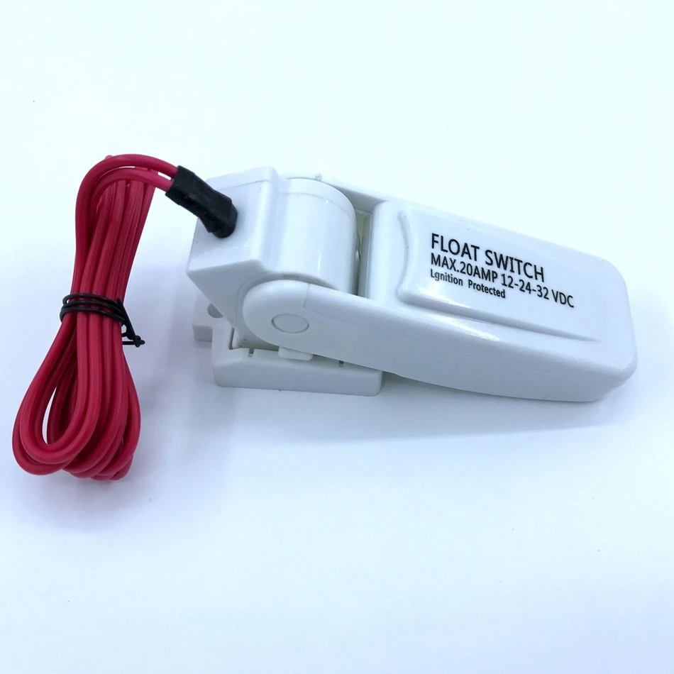 Water Pump Switch Cable Float Bilge Liquid Auto Toggle Switches DC 12 Electric Automation Level Controller ABS Material China