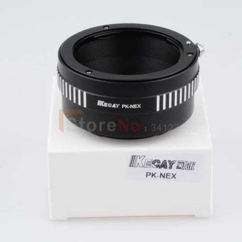 KECAY PK-NEX PK Mount Lens to NEX E Lens Mount Adapter ring For NEX-F3 Nex-5N NEX5C Nex-7 PK-NEX