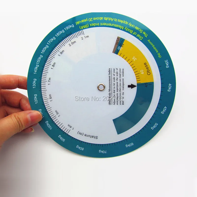 BMI wheel, BMI caculator, BMI rulerHealthy ruler,goniometer,medicine ruler 10 pcs /lot!