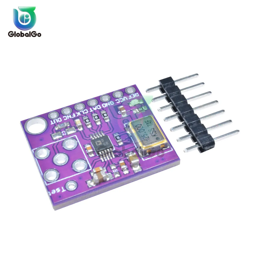 AD9833 Programmable Microprocessors Serial Interface Module Sine Square Wave DDS Signal Generator Module 7pin Connector