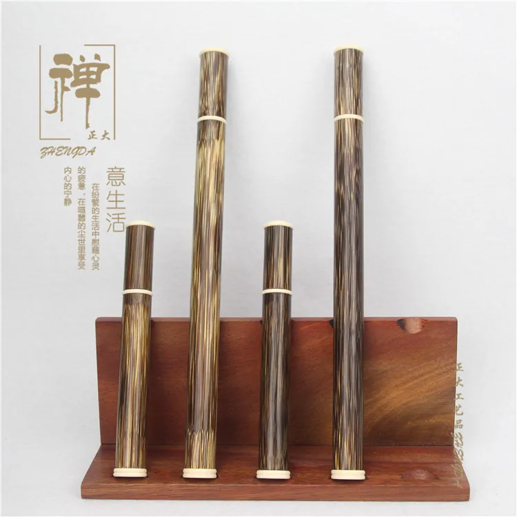 Gold inlaid Ivory imitation bamboo is a long bamboo tube line pomander incense incense incense pipe wholesale for sandalwood pip