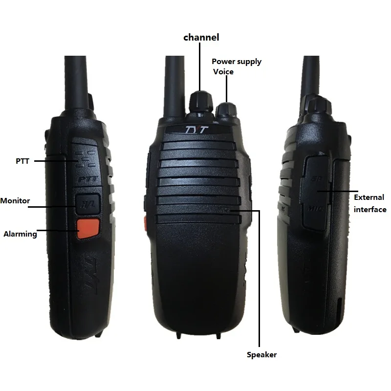 10W 1PC TYT TC-8000 Walkie Talkie 10 KM UHF VHF 3600mAh High Power HF Radio Transceiver BAOFENG 8W TYT TH-UV8000D Toky Woky