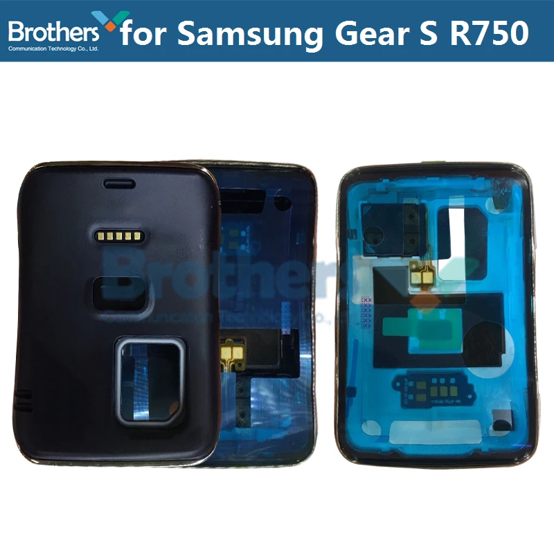 Front Frame for Samusng Watch Gear S R750 Back Cover Housing for Samsung R750 SM-R750A R750P R750T LCD Holder Frame Original Top