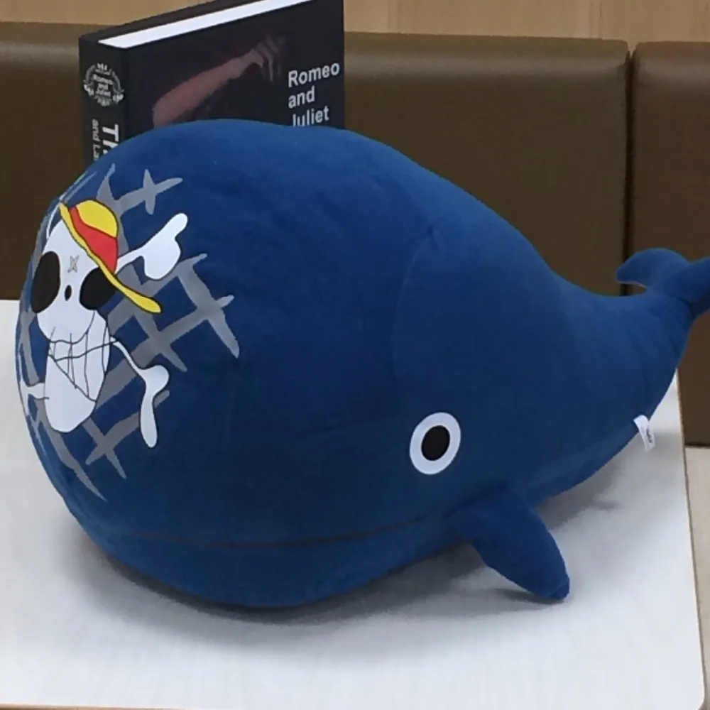 42cm High Quality Fashion Gift Supply ONE PIECE Raab Laboon Plush Doll The Straw Hat Pirates Sign Whale Island Stuffed Toy