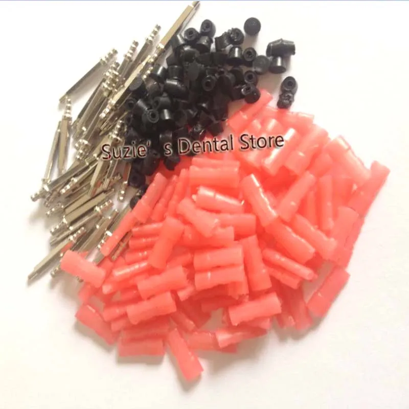 1000 Sets Dental Laboratory Use Diamond Dowel Pin 20mm with Plastic Caps Use With Pindex Model Working
