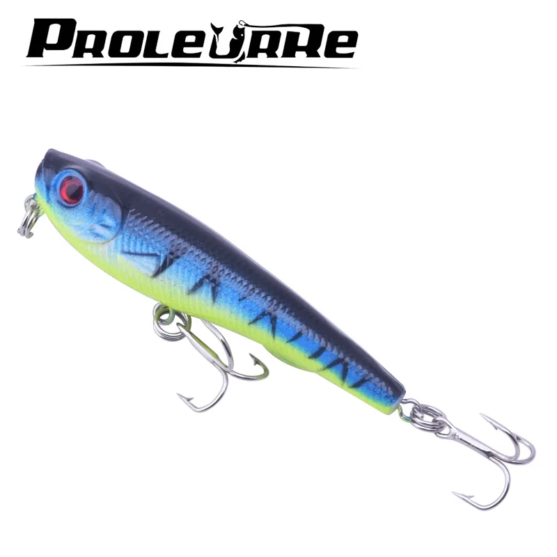 

1Pcs crank 7cm 6.7g Hard Bait Floating Fishing Minnow Lures 9 Colors Plastic Fly Pesca Wobbler Crankbait Fishing Tackle YR-328