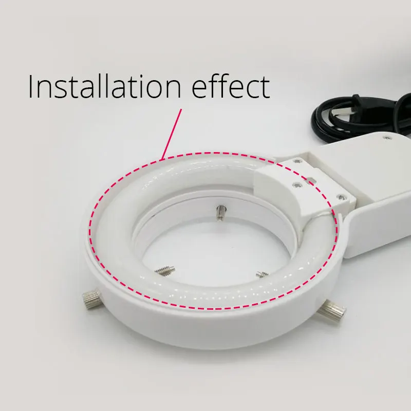 Microscope ring Lamp Light source fluorescent lamp replace tube inner 67.5mm 8W