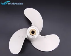 6L5-45943-00-EL 7 1/4 x 6 -BS Boat Engine Propeller for Yamaha 2.5HP 3HP F2.5A 3A Malta Outboard Motor 7 1/4x6-BS