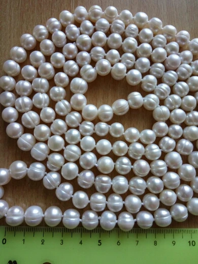 Colgante De Perla Cultivada De Agua Dulce Blanca De Color Natural De 8-9 Mm Con Baño De Rodio Y Detalle De Topacio - México