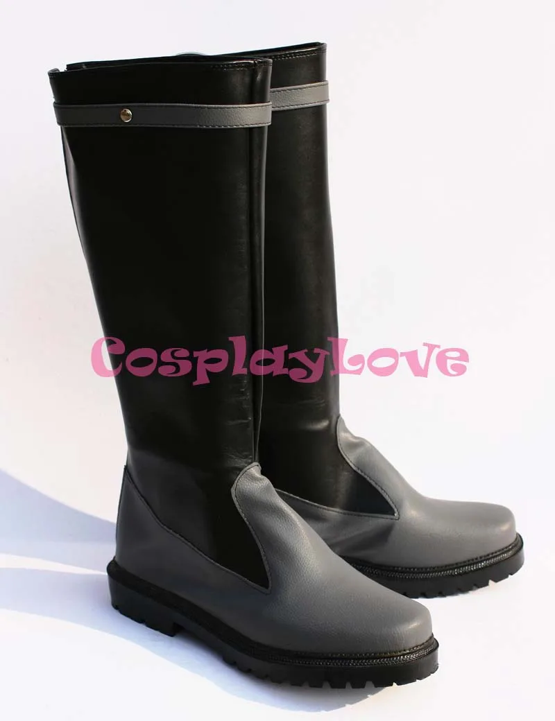 K Munakata Reisi Cosplay Shoes Boots White Hand Made Custom-made For Halloween Christmas Festival CosplayLove