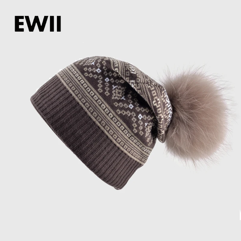 

2017 Ladies beanie hats for women winter cap girl knit wool hat gorro women skullies beanies girl leisure bonnet femme caps bone