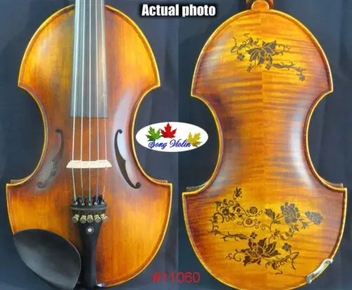 

Baroque style SONG 5 strings 4/4 violin for concert outdoor,great sound #11060