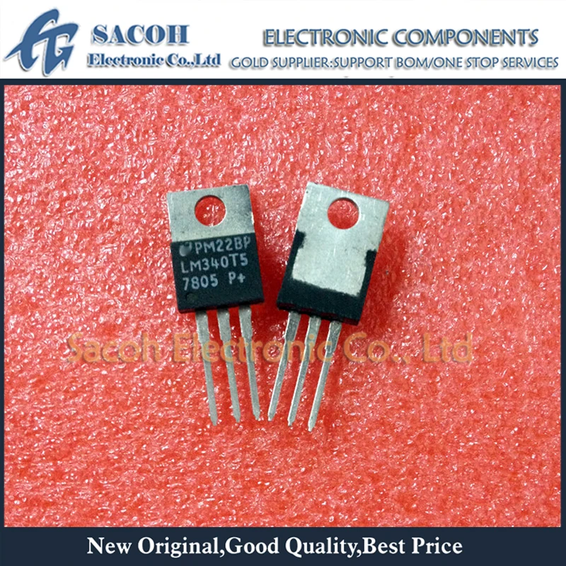 New Original 10Pcs/Lot LM340T-5.0 LM340T5 LM340AT-5.0 LM340AT5.0 TO-220 5V 3-Terminal Positive Regulators