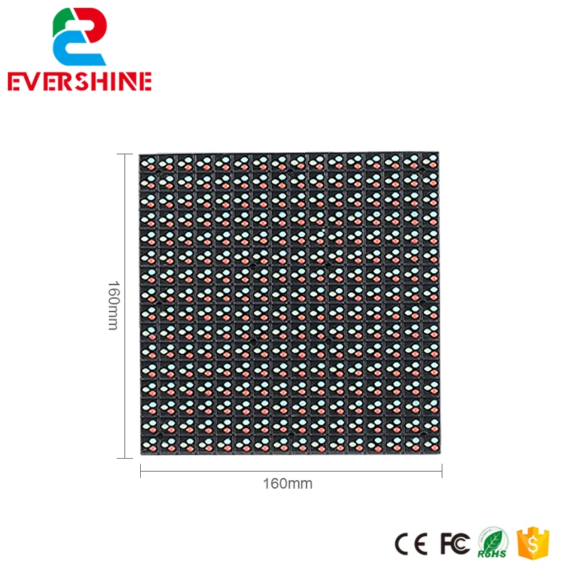 Surprise Price! Outdoor Waterproof P10 Full Color LED Module Factory Wholesale 6500mcd/sqm 1/4 Scan