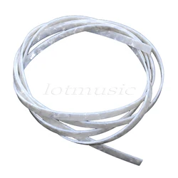 Blanco perla celuloide guitarra encuadernación Purfling 1650x2/4/5/6/10x1,5mm celuloide guitarra partes