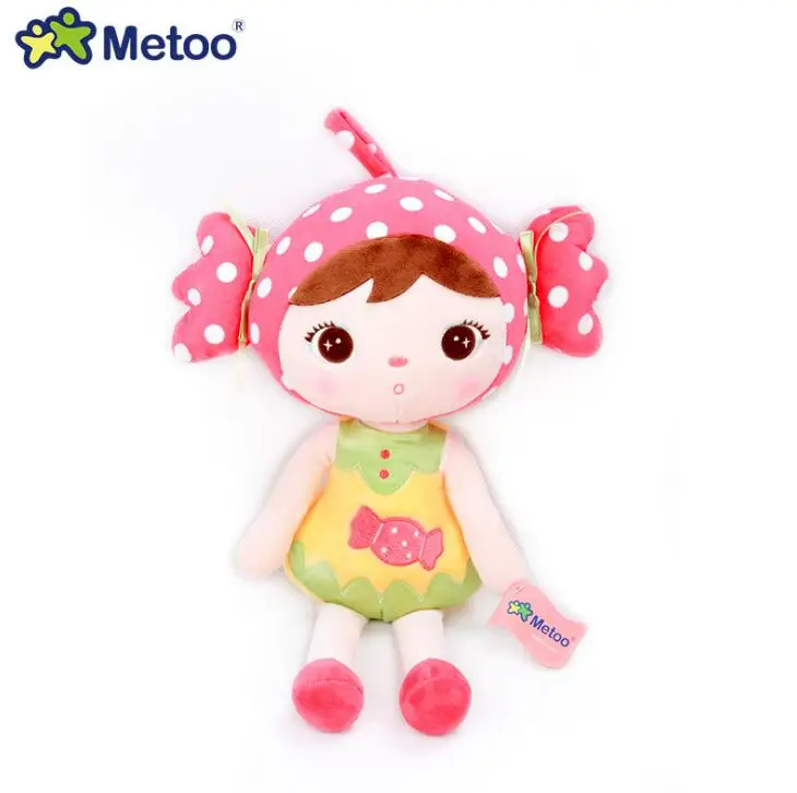 22cm Metoo Doll Plush Sweet Cute Stuffed Brinquedos Backpack Pendant Baby Kids Toys for Girls Birthday Christmas best  gifts