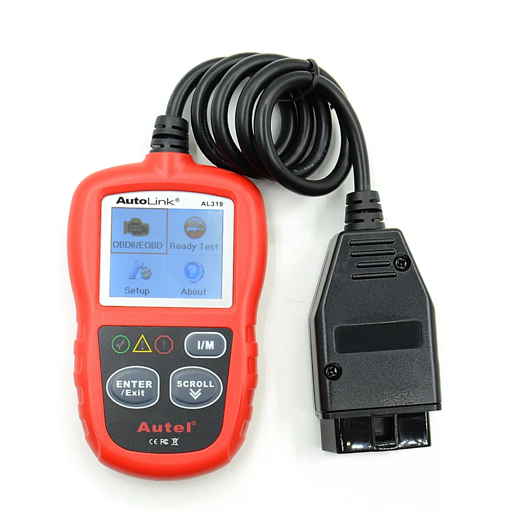 2021Original Autel AutoLink AL319 Next Generation OBD II/EOBD Code Reader AL319 Autel AL319 Auto Link AL319 Free Shipping