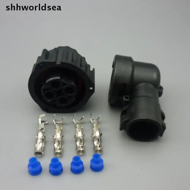 

Shhworldsea 4Pin 1-967325-3 Auto Sensor plug with sheath for Car connector Socket oil exploration,railway etc,Waterproof IP67/69