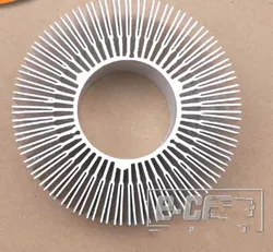 2pcs High power Circular LED aluminum heat sink sunflower radiator 115*50*35MM Household lamps and lanterns Cooling