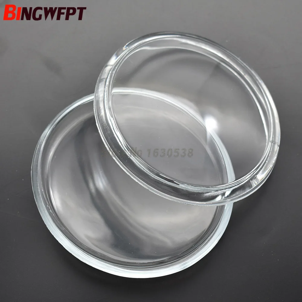 2pcs/lot 100X93mm Fog Lamps Lights Tempered Glass Anti-fog Glass For Toyota Auris Avalon Allion Avensis BB Corolla Camry