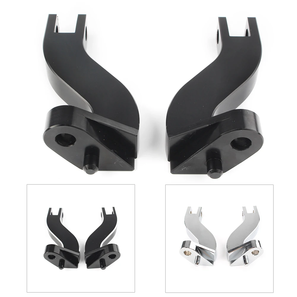 10Mm Passenger Rear Voetsteun Mount Kits Voor Harley Touring 1993-2016 Flht Flhr Fltr Flhx Cvo Straat glide Road Glide Road King