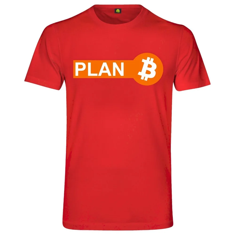 Bitcoin Plan B T-Shirt | Krypto Currency | Crypto | Millionaire | Stock Market | Aktien 2019 Brand Print Men Brand T-Shirts