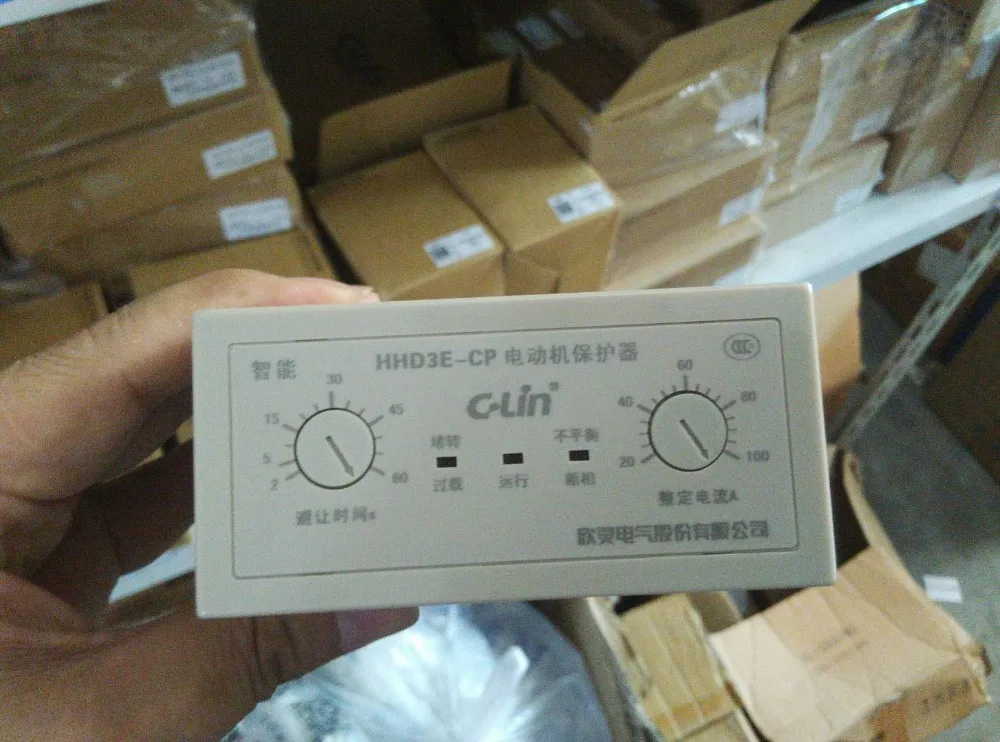 Brand new original authentic C-Lin HHD3E-CP (20~100A) Motor three-phase unbalanced stall protector AC380V 220v