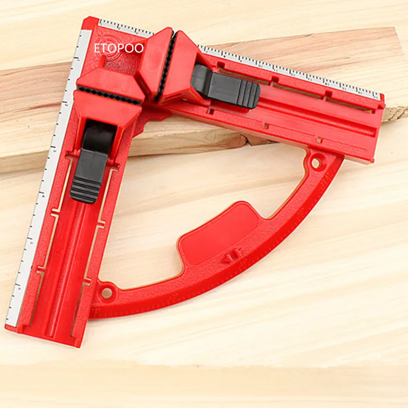 90 Degree Adjustable Angle Clamp Right Angle Clip Plastic Corner Wooden Clamp Picture Frame Carpentry Clamps for Woodworking