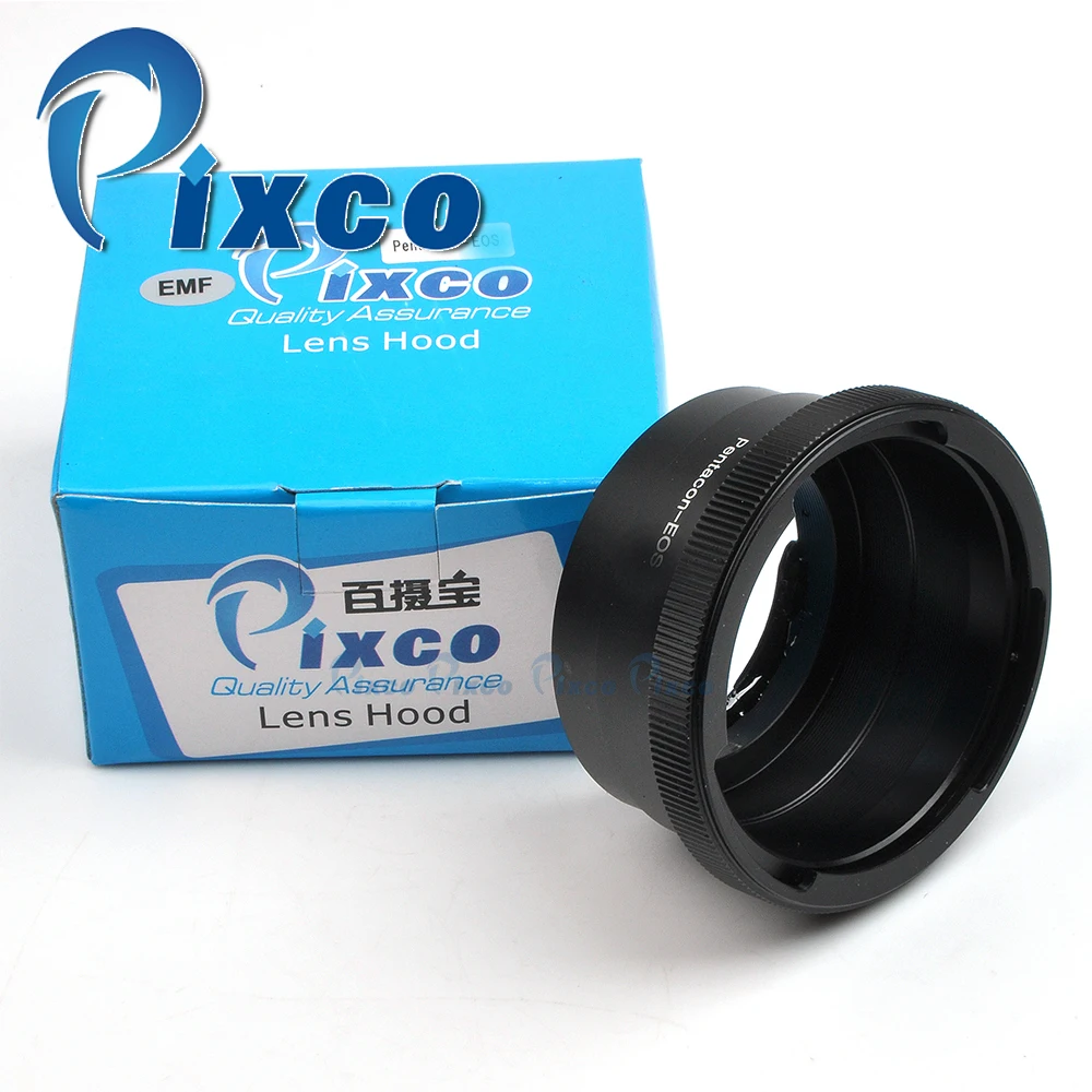 PIXCO For Kiev 60 / Pentacon 6 Lens To Canon EOS EF Camera EMF AF Confirm Mount Adapter Ring Suit