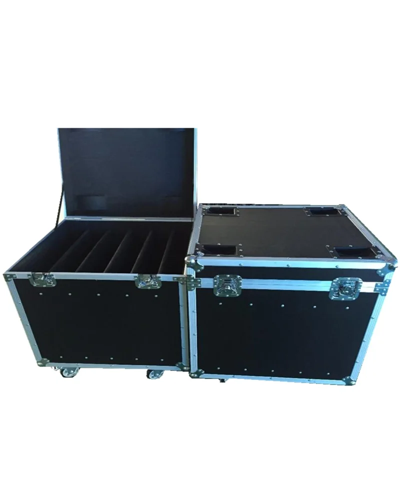 P3 die casting aluminum Flight Case 576mmX576mm aluminium die casting cabinet P3 and P6 Flight Case 1 Pack 6 flight case