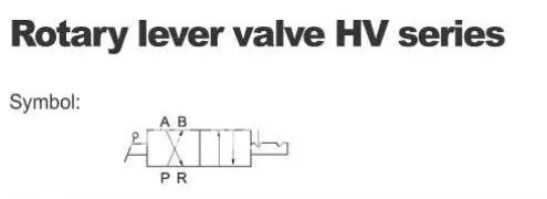 1pcs HV-03 4 way 3 position 3/8