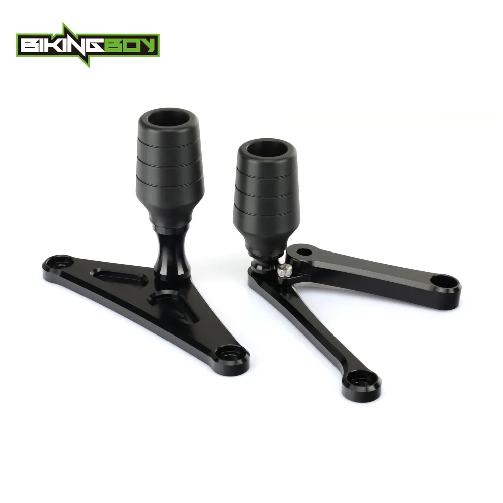 BIKINGBOY For Triumph Daytona 675 2013 2014 2015 2016 2017 2018 13 14 15 16 17 18 CNC Frame Sliders Crash Protector Pads