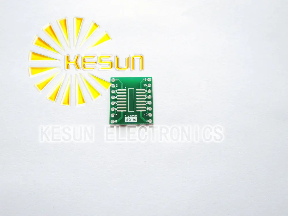 

100PCS TSSOP16 SSOP16 MSOP16 SOP16 TURN DIP16 16pin IC adapter Socket / Adapter plate PCB Suitable for IC socket