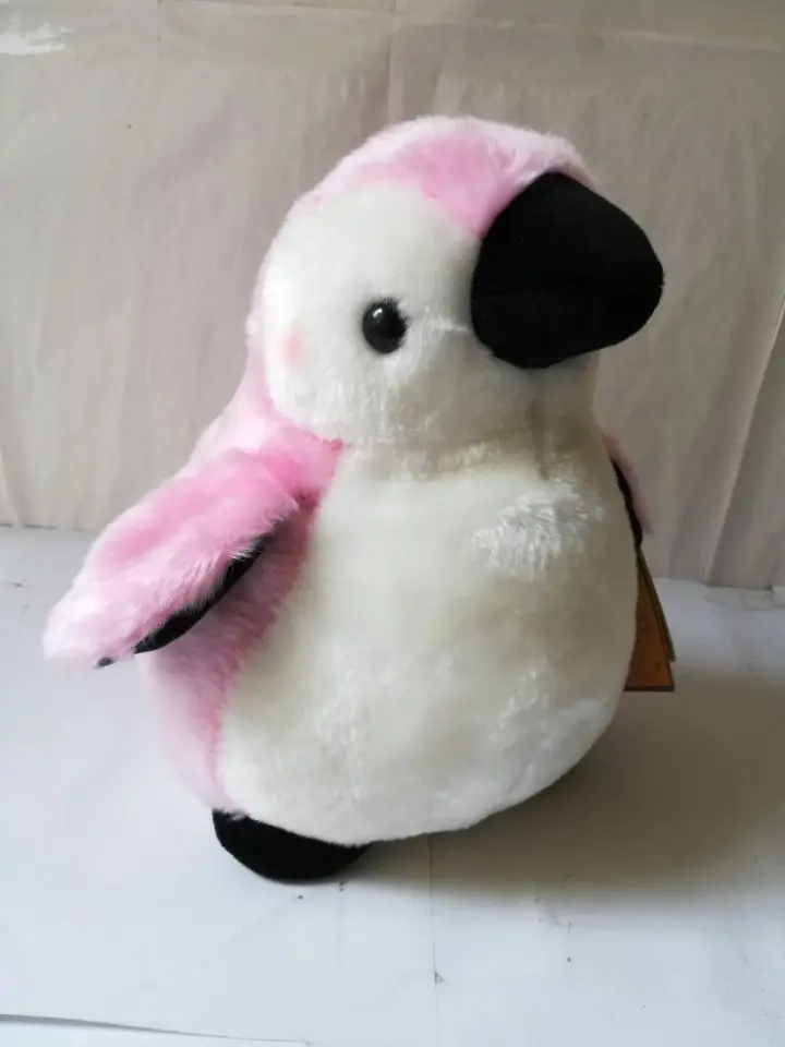 

about 24cm lovely cartoon pink penguin plush toy soft doll throw pillow,birthday gift b1588