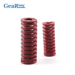 Gearway Red Die Spring Long 38% Compression Ratio Mould Die Compression Spring TM20x60/20x65/20x70/20x95/20x100mm Mold Spring