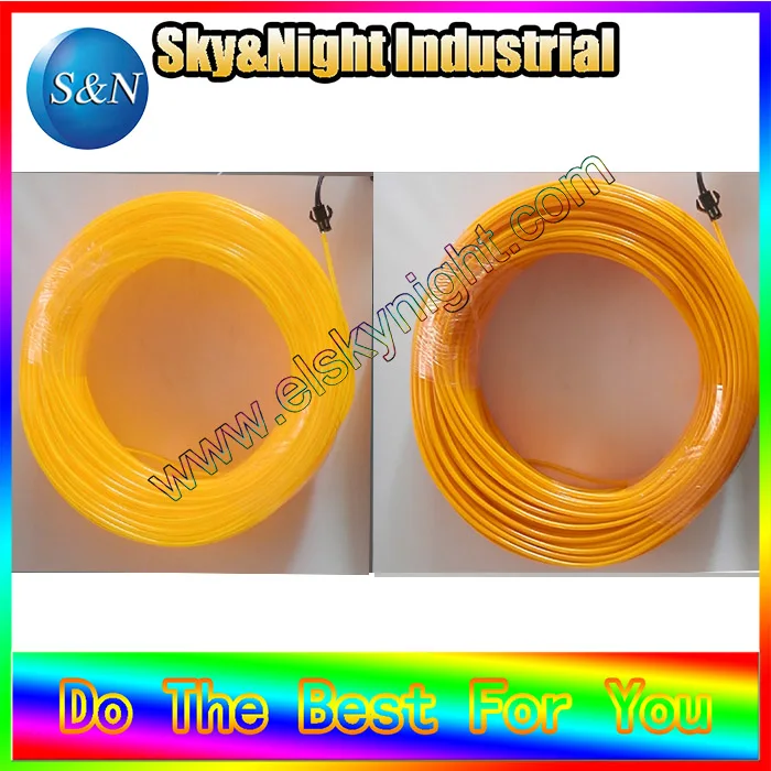 Hight Bright Neon EL Wire 2.3mm-20M With Ten colors Option+Free shipping do not including inverter