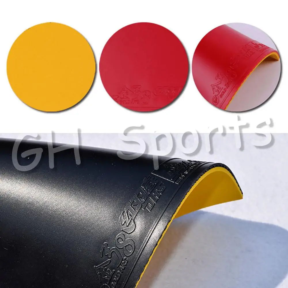 DHS Neue GoldArc 8 Made in Deutschland Gold Arc Tischtennis Gummi Ping Pong Schwamm Goldarc8 – Detail 16