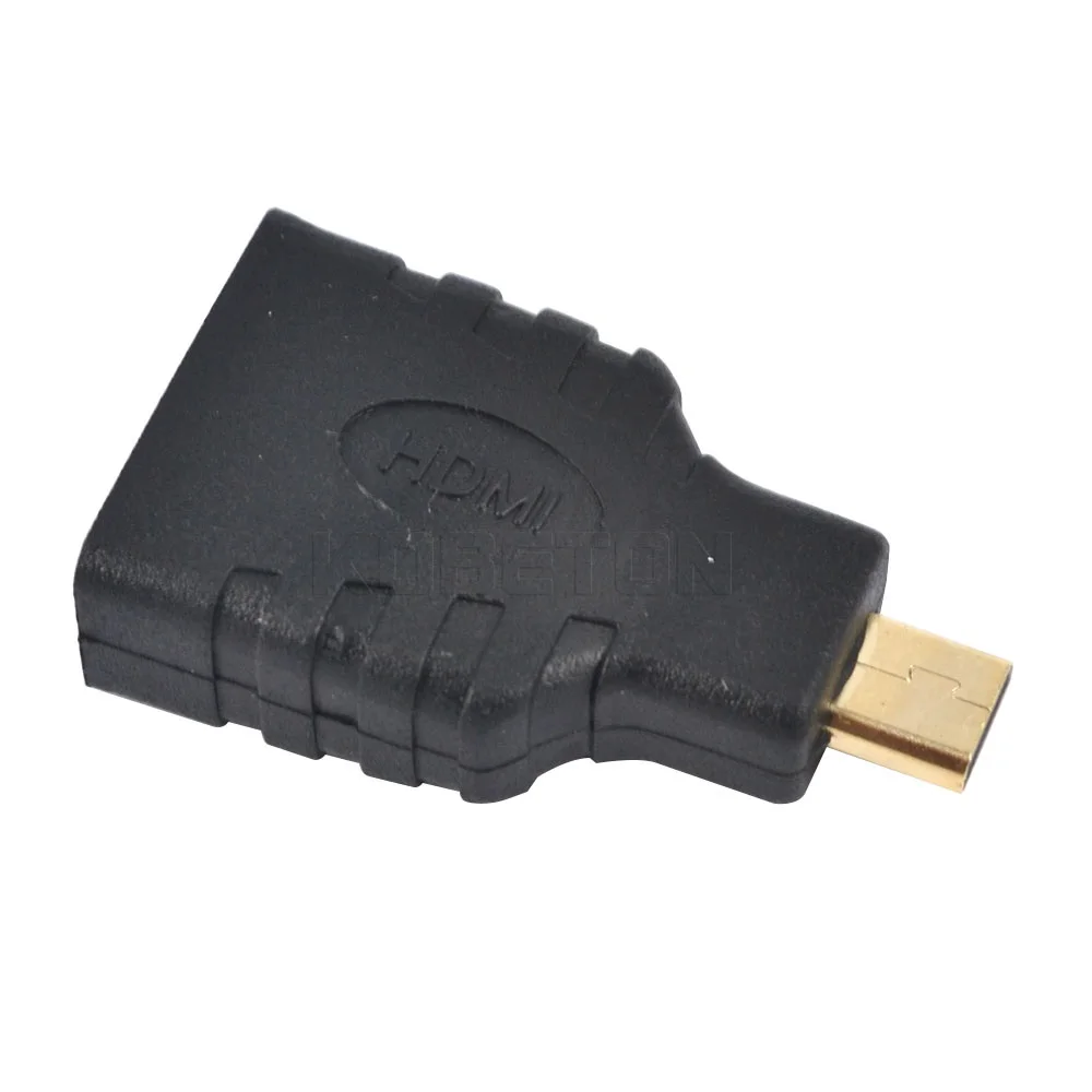 Kebidu HDMI-kompatybilny z adapterem VGA Micro Mini zgodny z HDMI męski Adapter do VGA żeński wbudowany konwerter 1080p na PS4