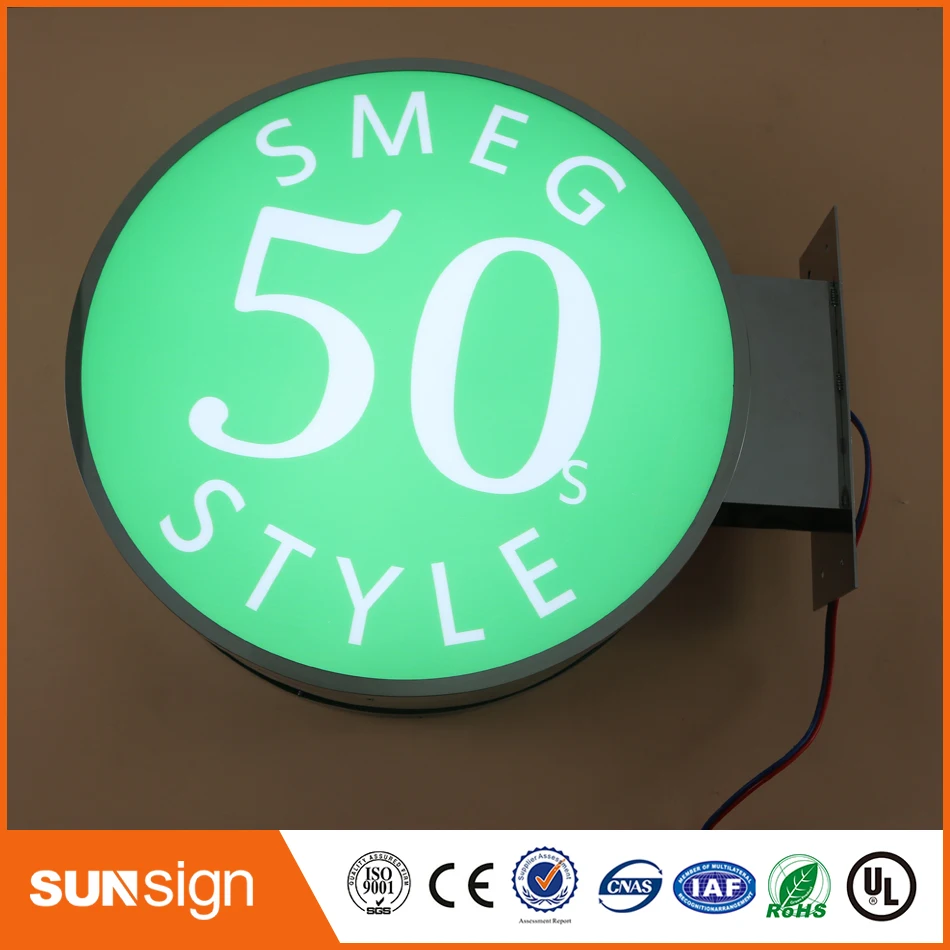 

3D Acrylic Advertising LED Illuminated Letters light box Store front sign light up letters customized