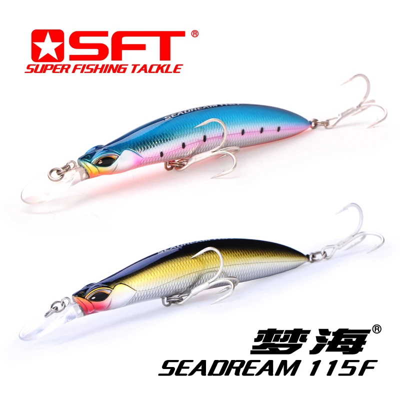 2015 New 115mm  21g  Floating Fishing Lure Sea Bass  Brand