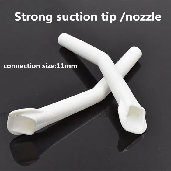 Free Shipping 50pcs dental Strong Sucking Tips / Plastic strong Suction Nozzle 50pc/lot Dental Accessories Dental Material