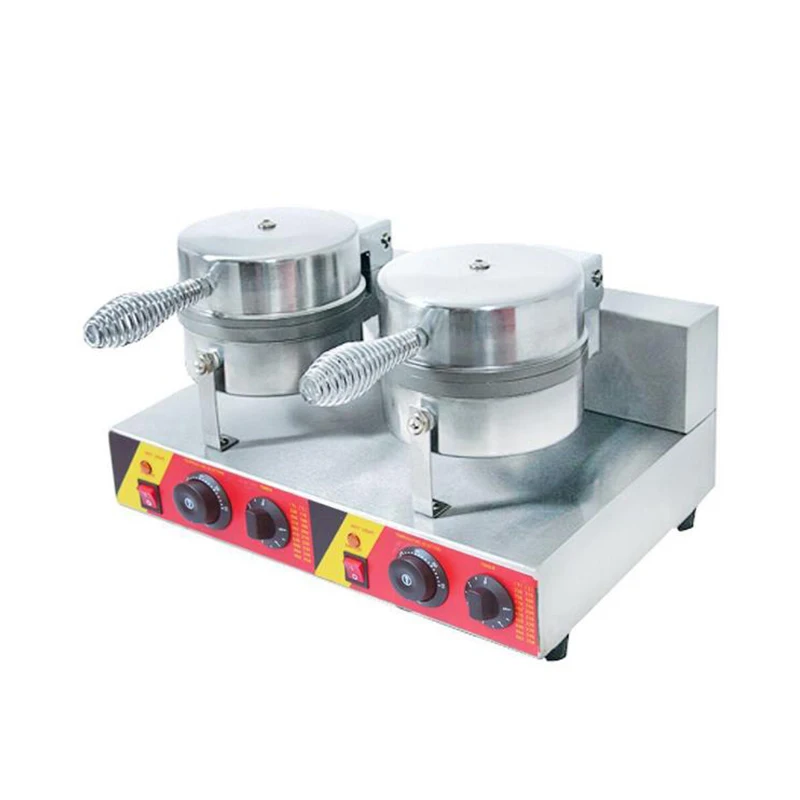 

Commercial Waffle Maker Double-stove Waffle Baking Machine Electric Waffle Machine Commercial Snack Equipment