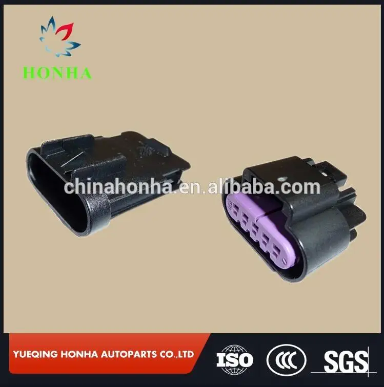 

5 Way Black 150 Sealed Male and Female waterproof Connector 15326827 & 15326822 for Delphi GT