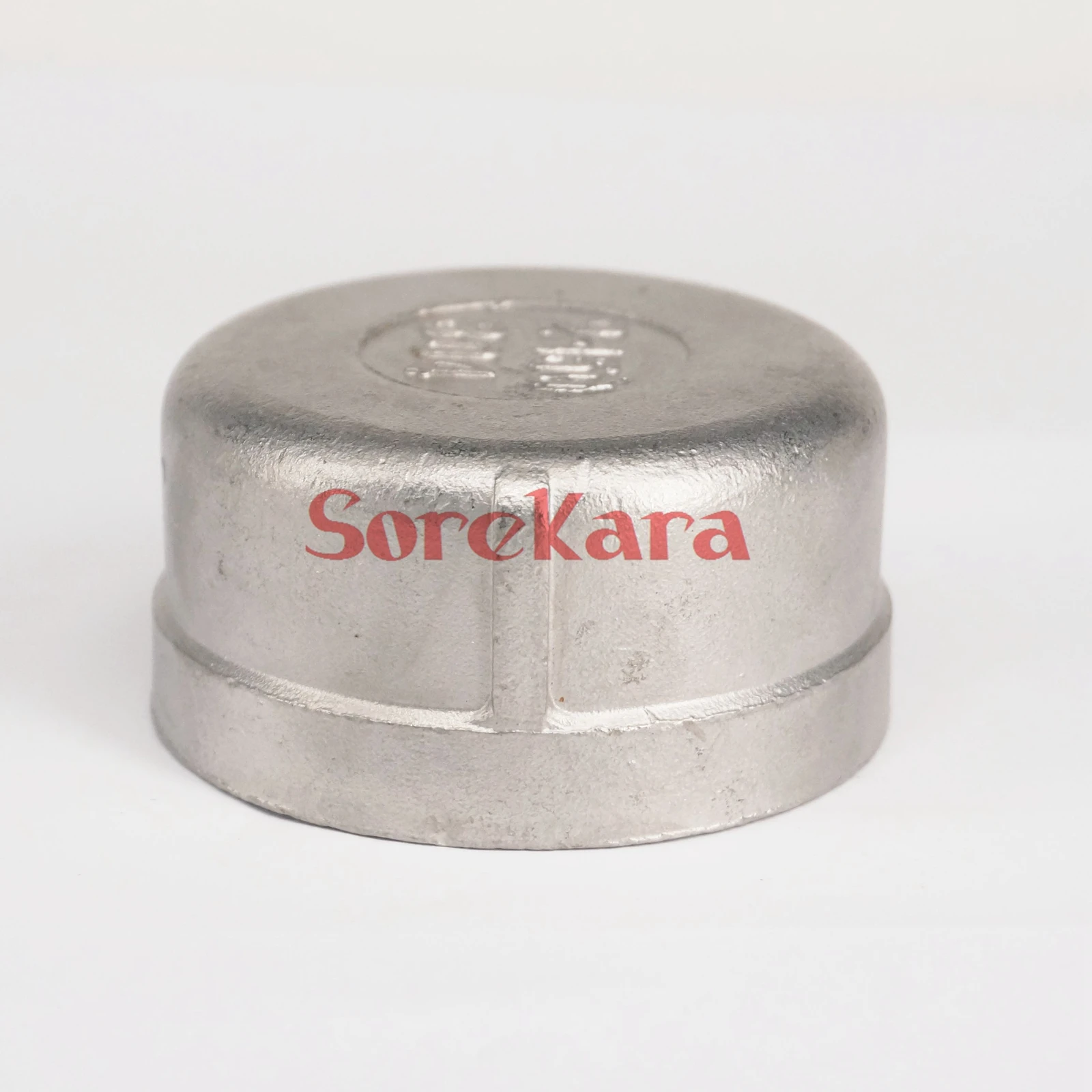 2" BSP Female Thread 304 Stainless Steel Pipe Fitting Countersunk Plug Round head socket Operating pressure 2.5 Mpa