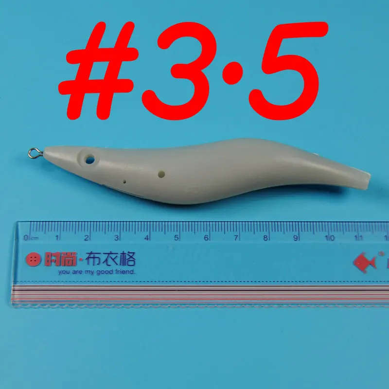 12 Sets 2.5# 3.0# 3.5# Squid Jig DIY Kits including Blanks Eyes Hooks Cloth Skin Feather Lead Weight
