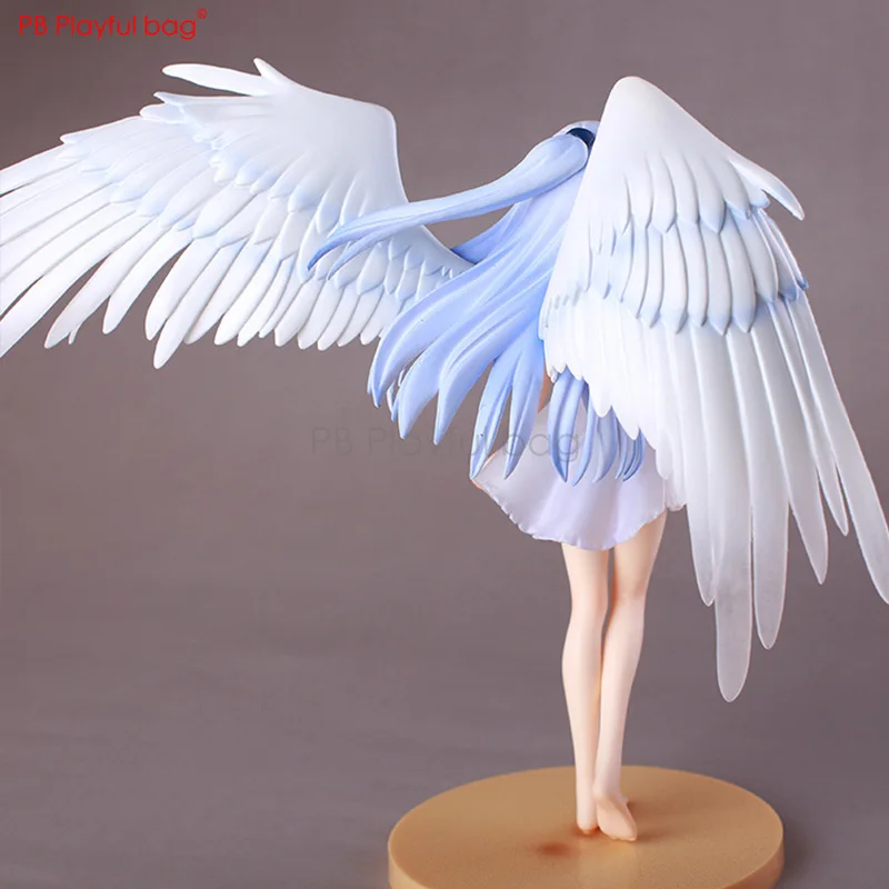 Animação anjo bater personagem tachibana kanade pvc figura de ação animação fãs coleção modelo brinquedo ha49