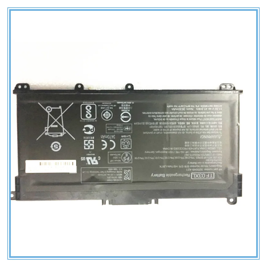 

Laptop Battery for TF03XL 920070-855 HSTNN-LB7X 41.9WH 11.55V