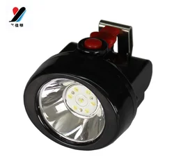 Hend Da 1W LED Mining Headlight Miner Cap Lamp with IP65 Water Proof Level For Camping Hunting Underground KL2.5LM free shippinp